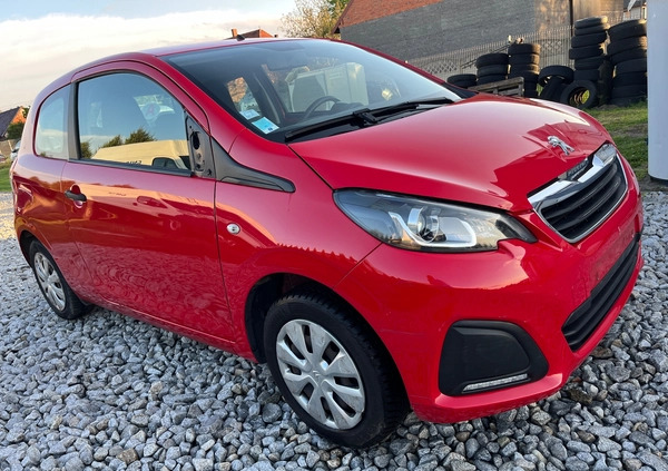 Peugeot 108 cena 14900 przebieg: 98000, rok produkcji 2015 z Brzesko małe 121